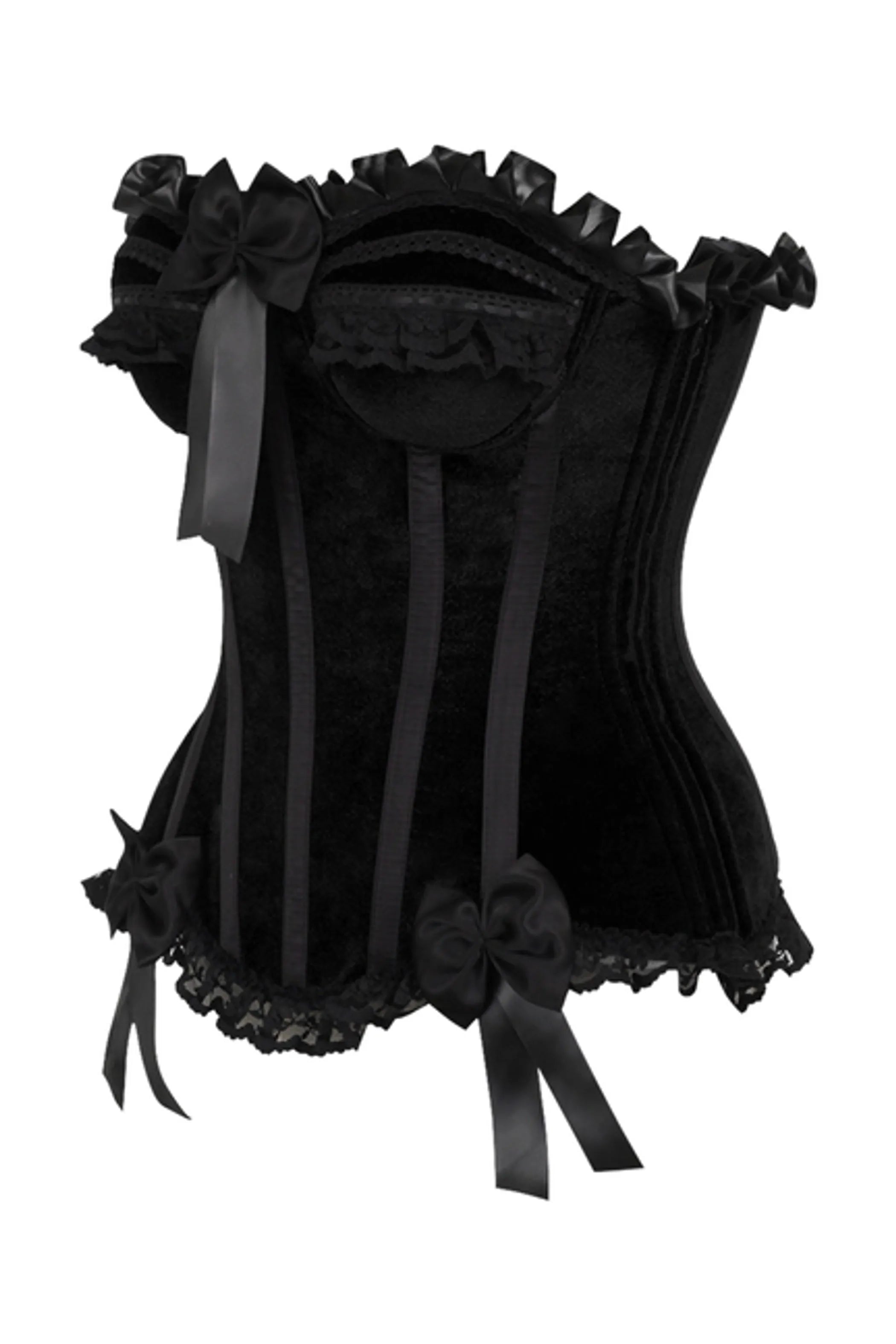 The Showstopper Corset Black on Black