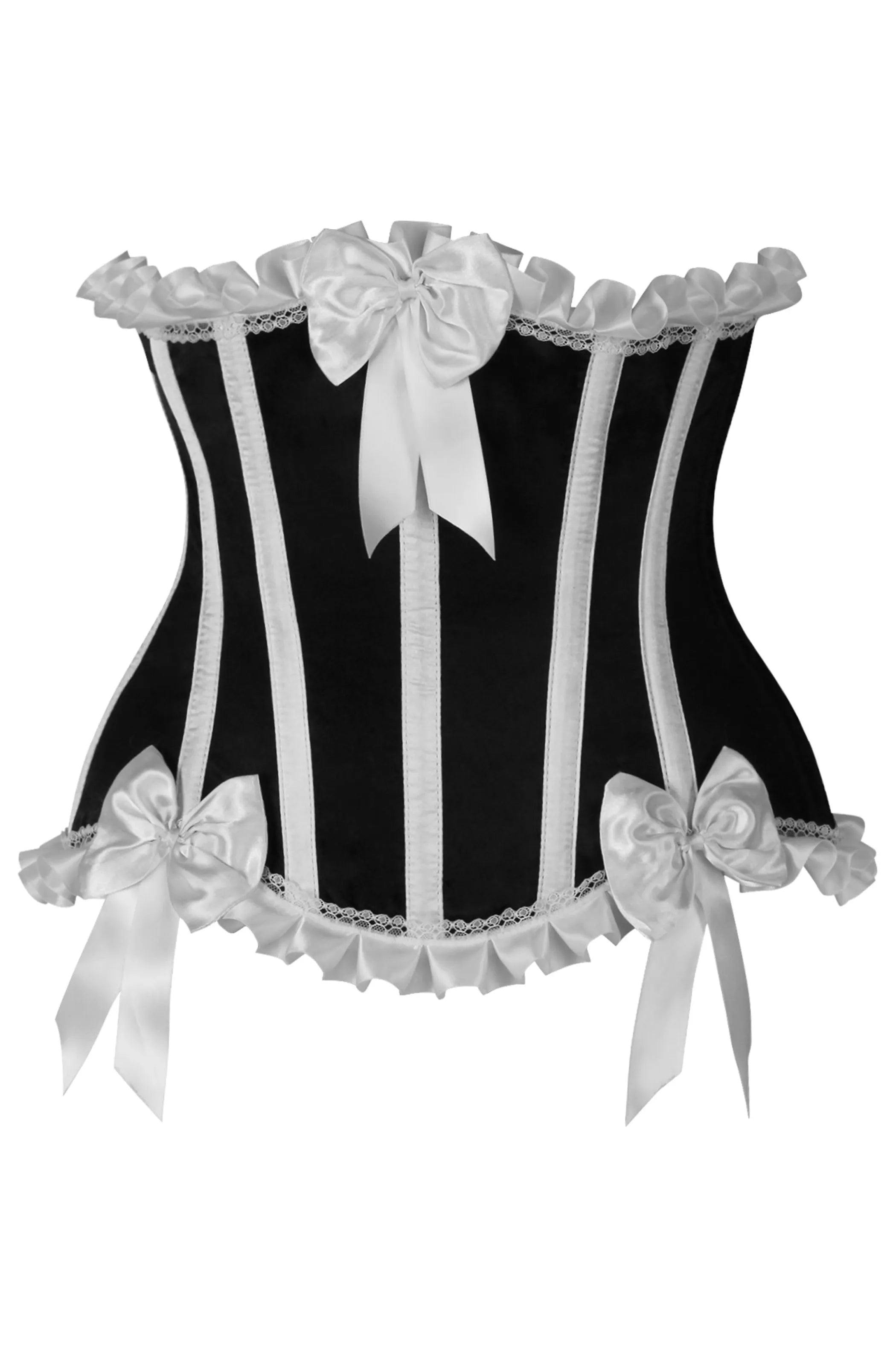 The Showstopper Cincher Black/White