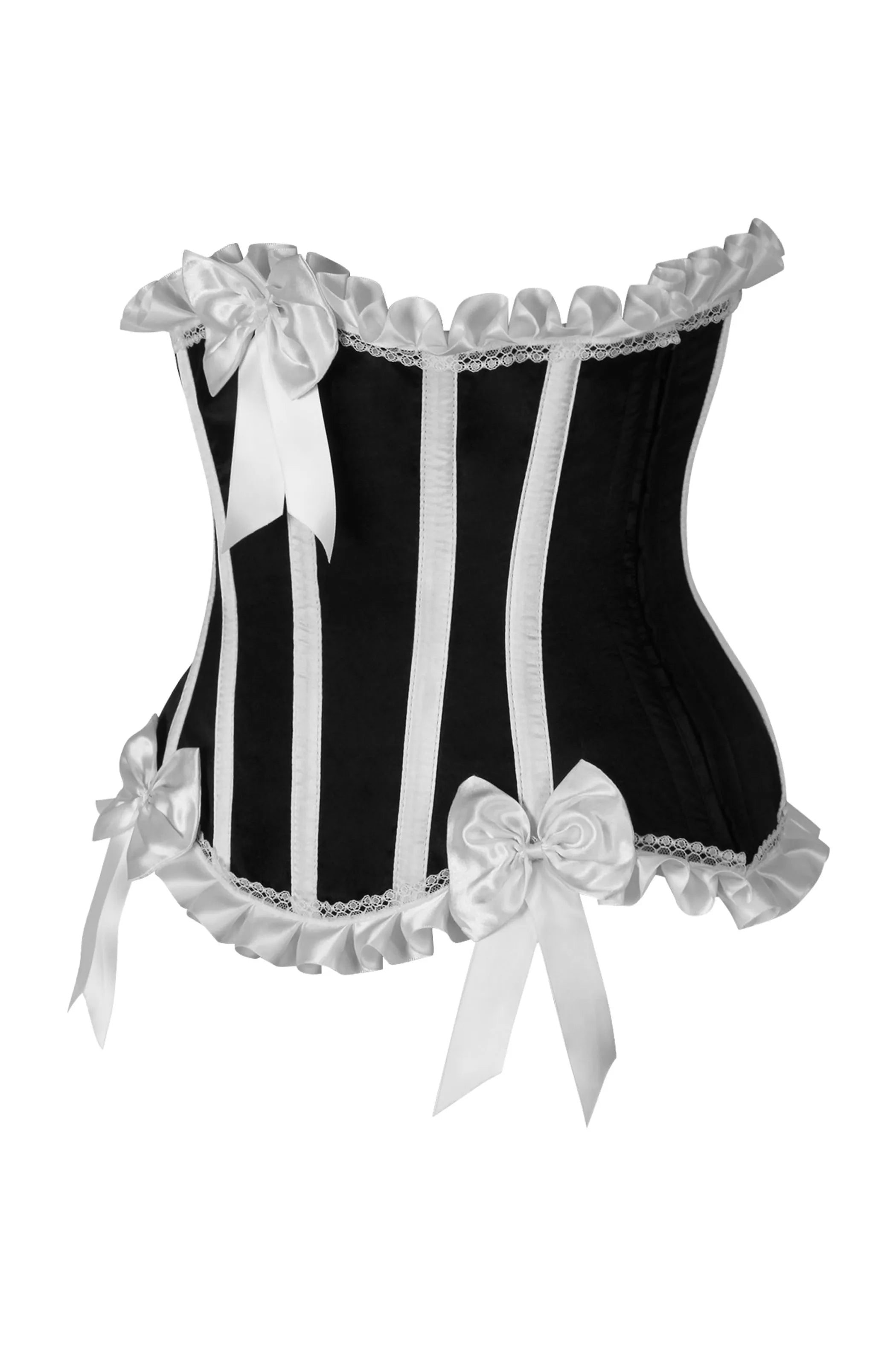 The Showstopper Cincher Black/White