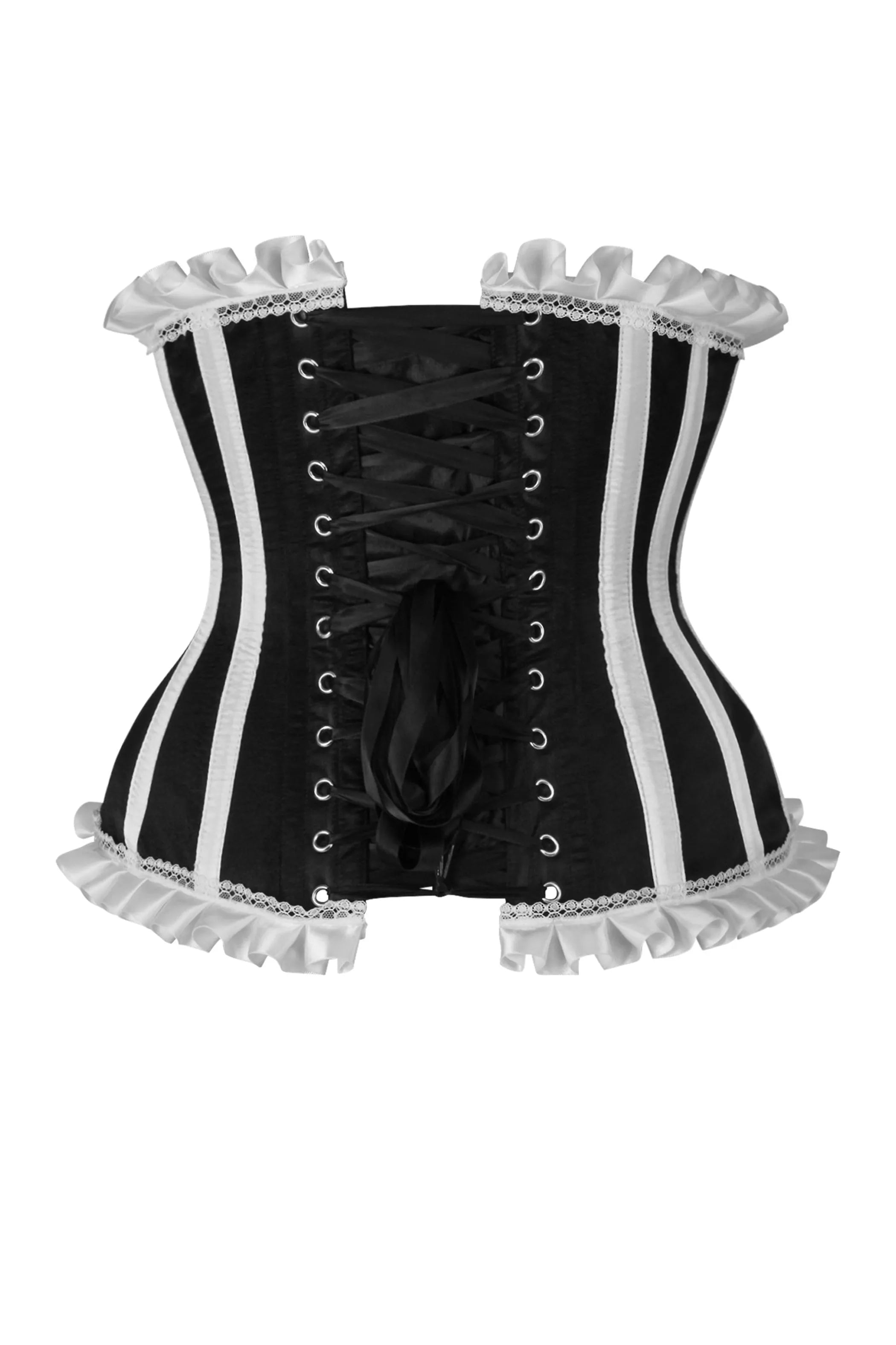 The Showstopper Cincher Black/White