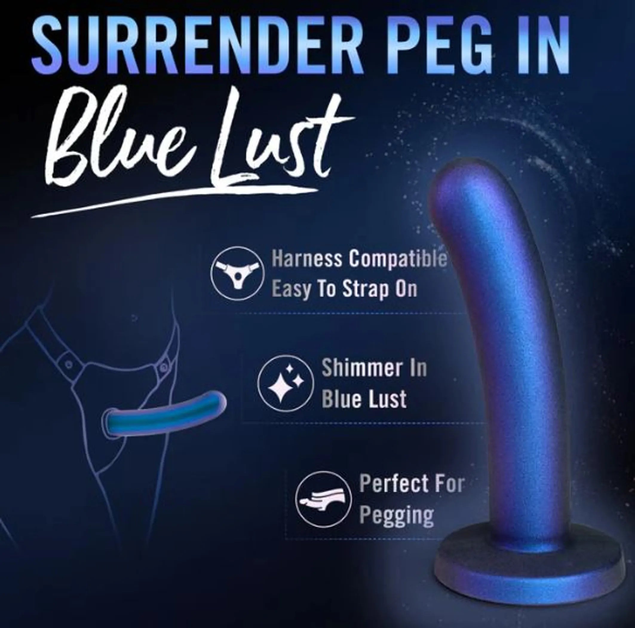 TEMPTASIA SURRENDER PEG INTERMEDIATE - BLUE LUST