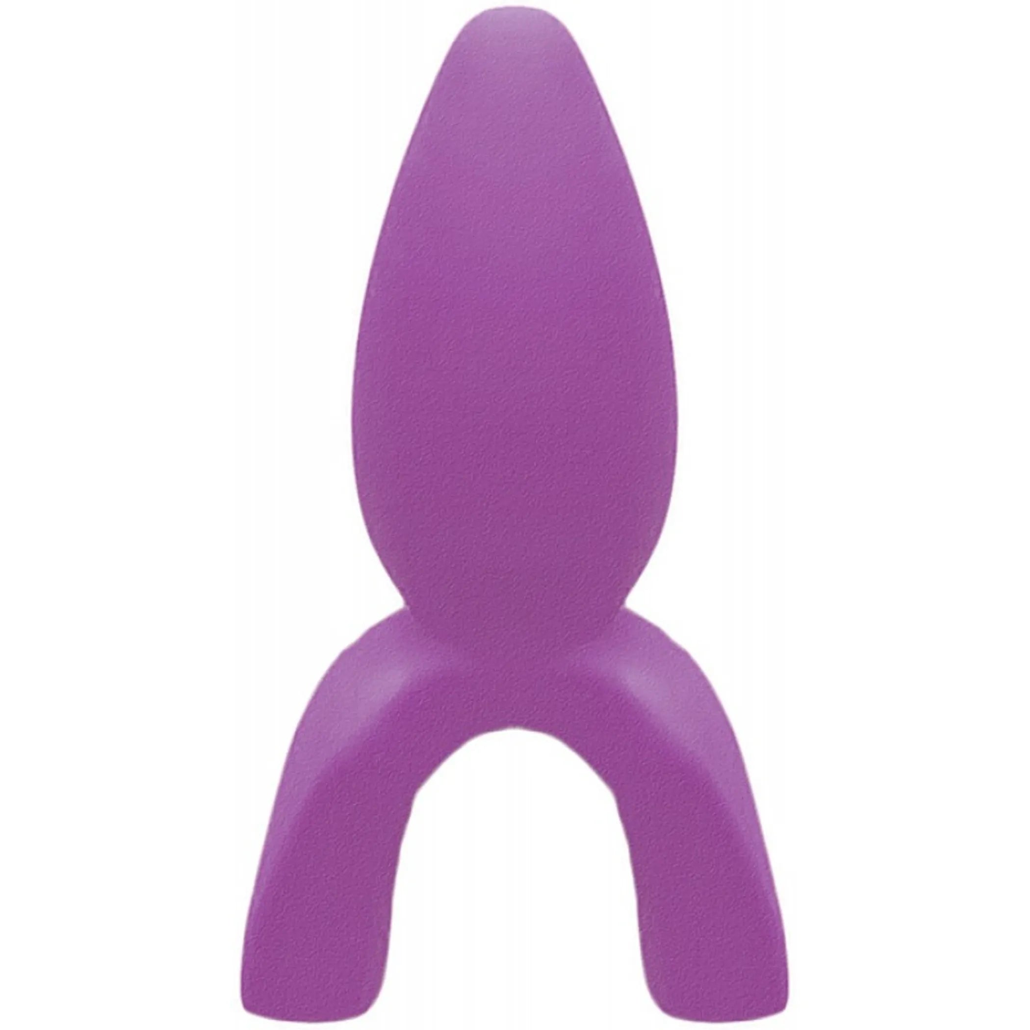 TONGUE STAR STEALTH RIDER TONGUE VIBE W/ CONTOURED PLEASURE TIP PURPLE
