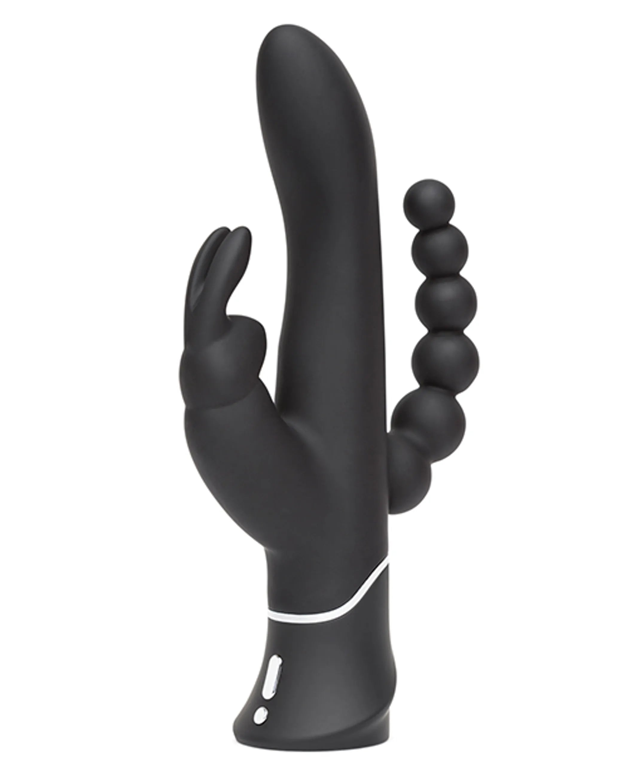 HAPPY RABBIT TRIPLE CURVE RECHARGEABLE RABBIT BLACK