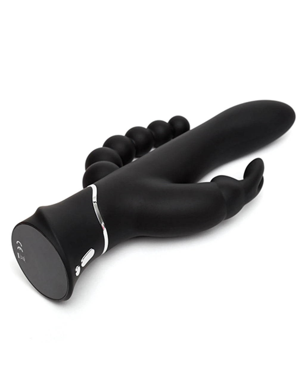 HAPPY RABBIT TRIPLE CURVE RECHARGEABLE RABBIT BLACK