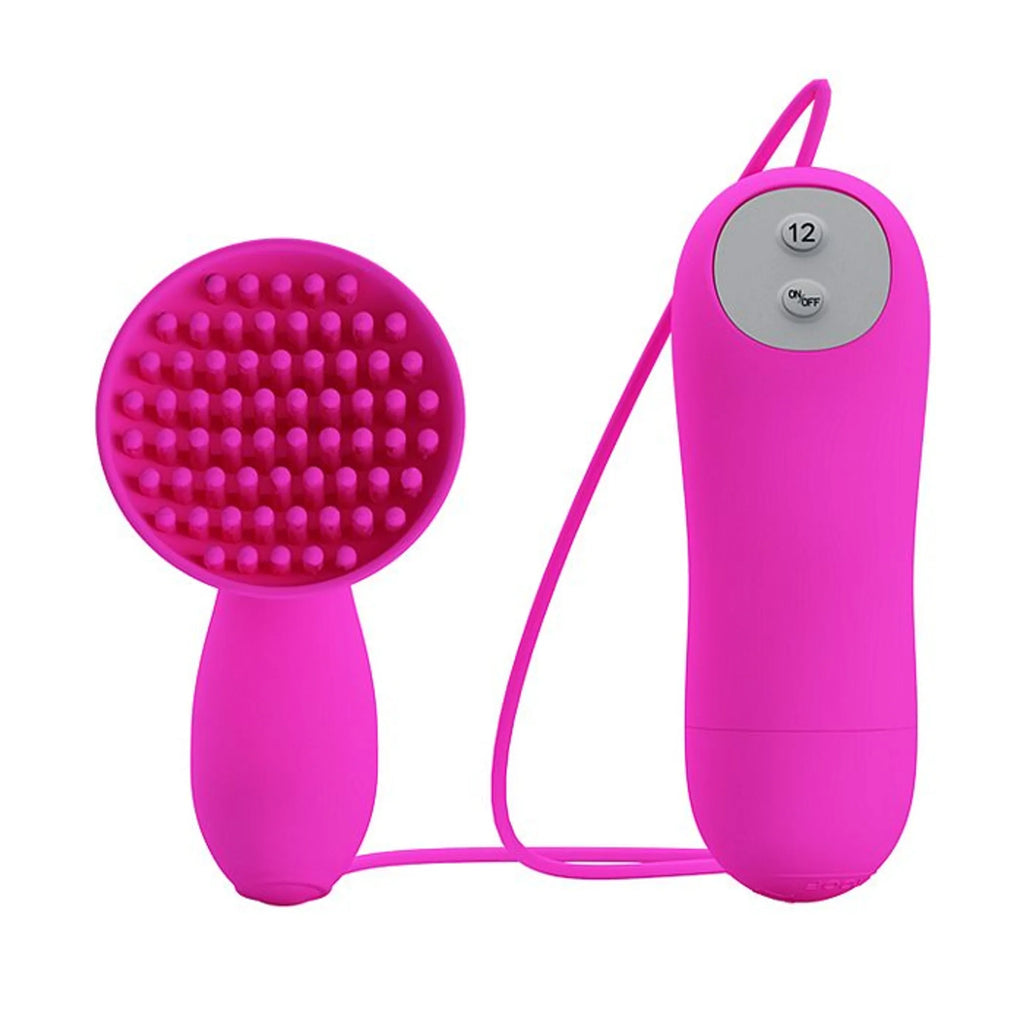 PRETTY LOVE BRADY CLITORAL VIBRATOR SILICONE FUCHSIA