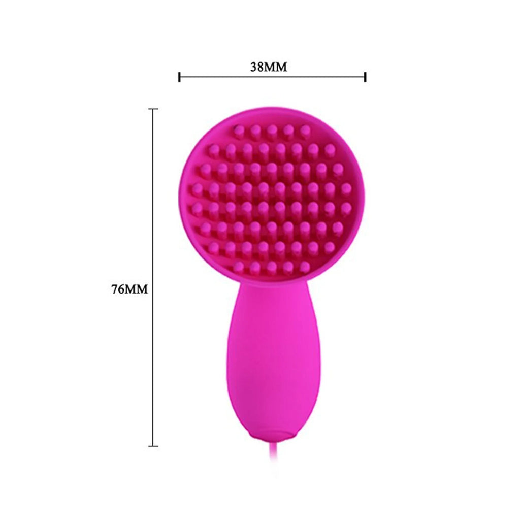 PRETTY LOVE BRADY CLITORAL VIBRATOR SILICONE FUCHSIA