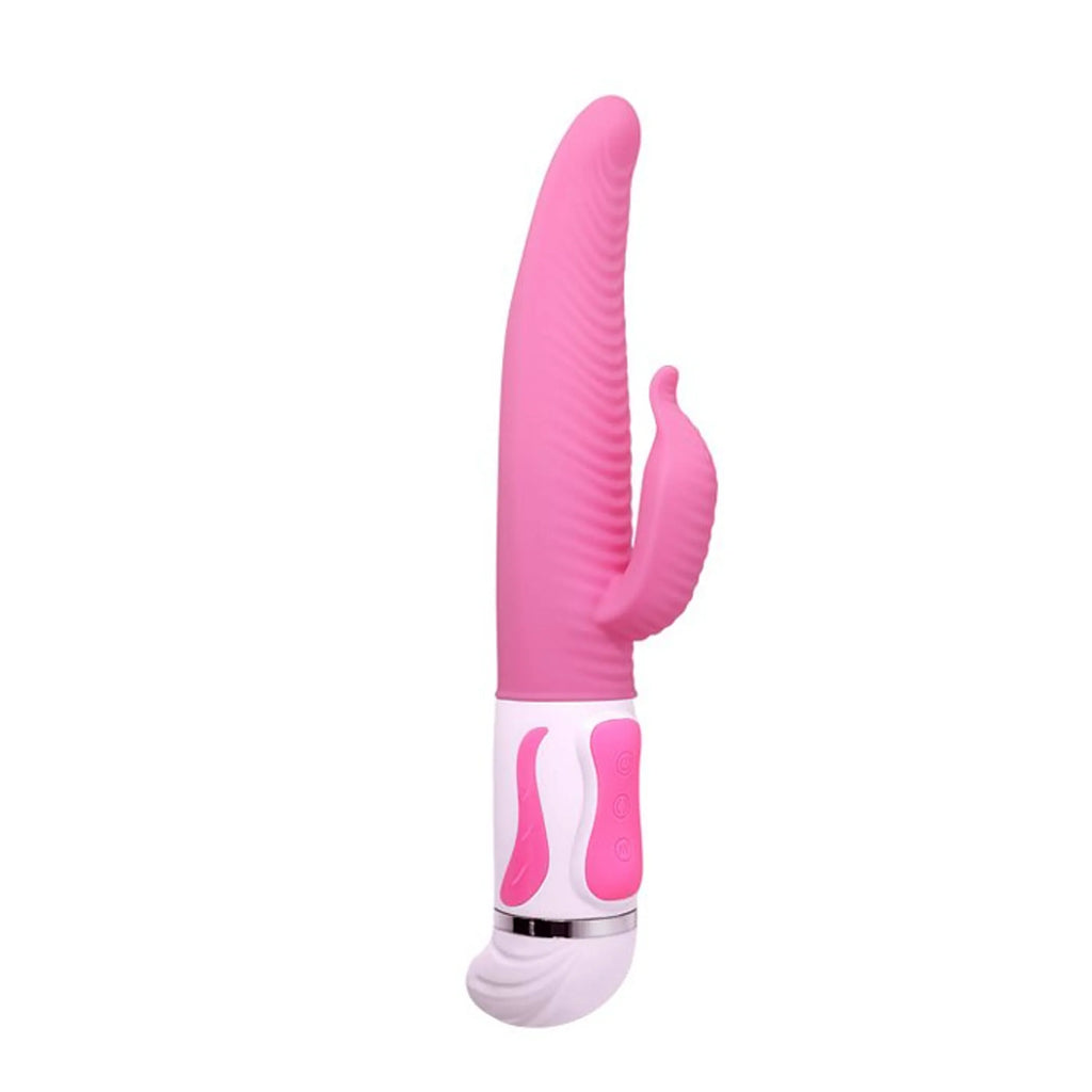 PRETTY LOVE ANTOINE RABBIT VIBRATOR SILICONE PINK