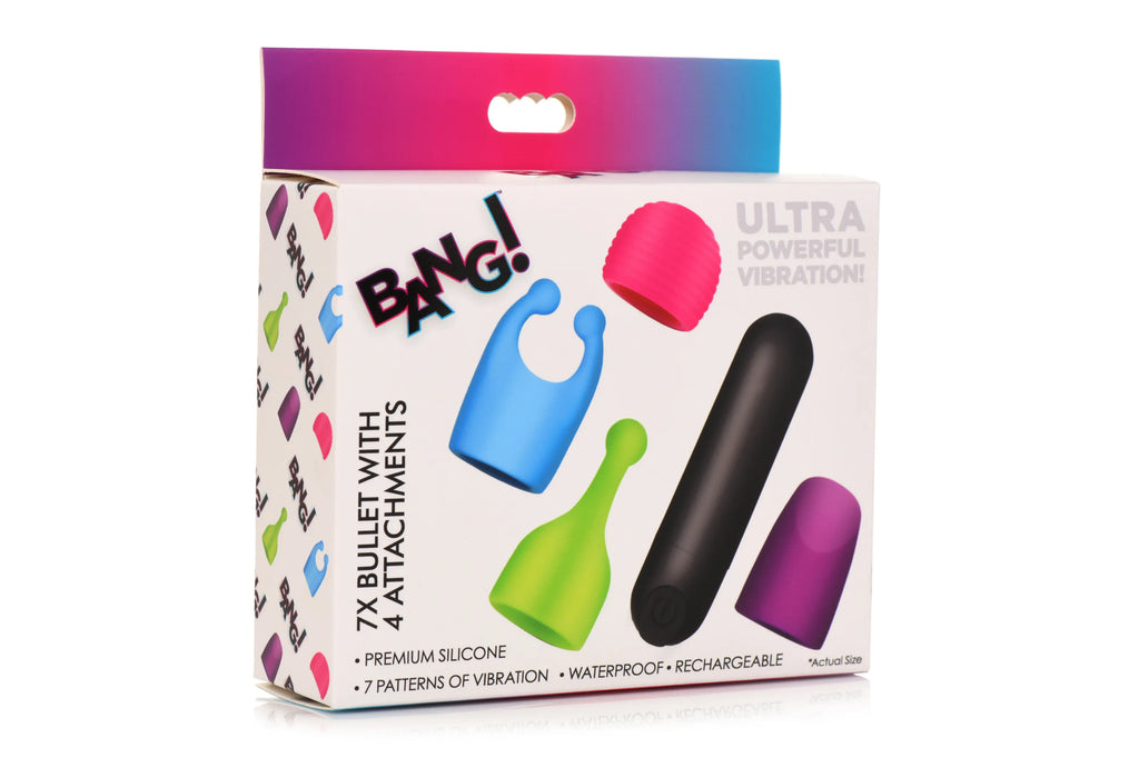 7 vibration modes
• 4 interchangeable glow-in-the-dark tips
• Waterproof (IPX7) for shower bath play
• Premium, phthalate-free silicone
• USB rechargeable
Vyxins.com