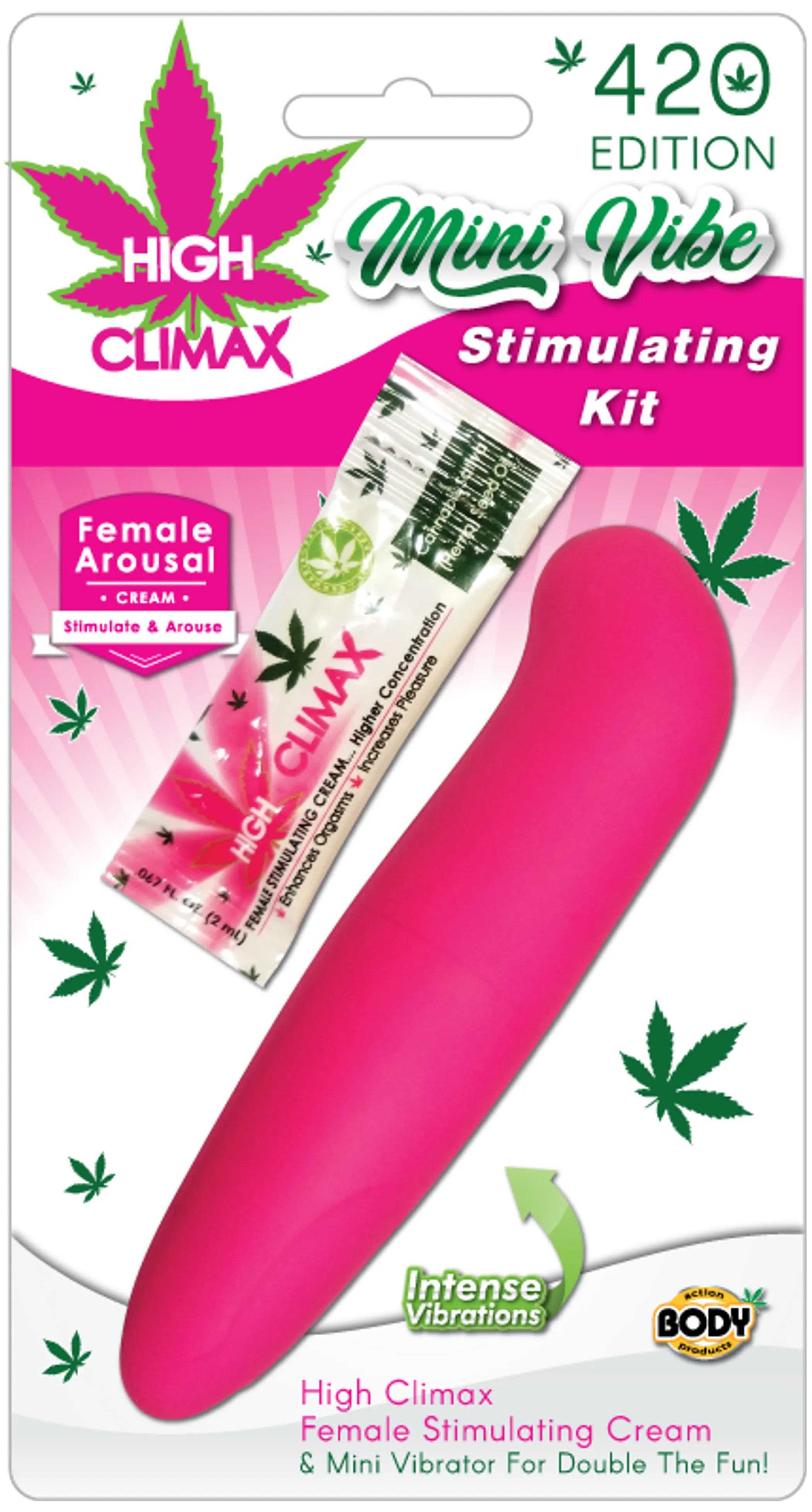  Intense vibrations for ultimate stimulation
• Female arousal cream enhances orgasms pleasure
• Mini vibe made from body-safe silicone
• Cream contains L’Arginine Hemp CBD for extra sensation
• Perfect for solo play or couples
Vyxins.com