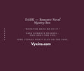 DARK — Romantic Novel Mystery Box